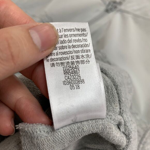 Victorias Secret Sport Mesh Panel Hoodie Womens XS Scalloped Edge Pockets Jacket - Picture 14 of 16